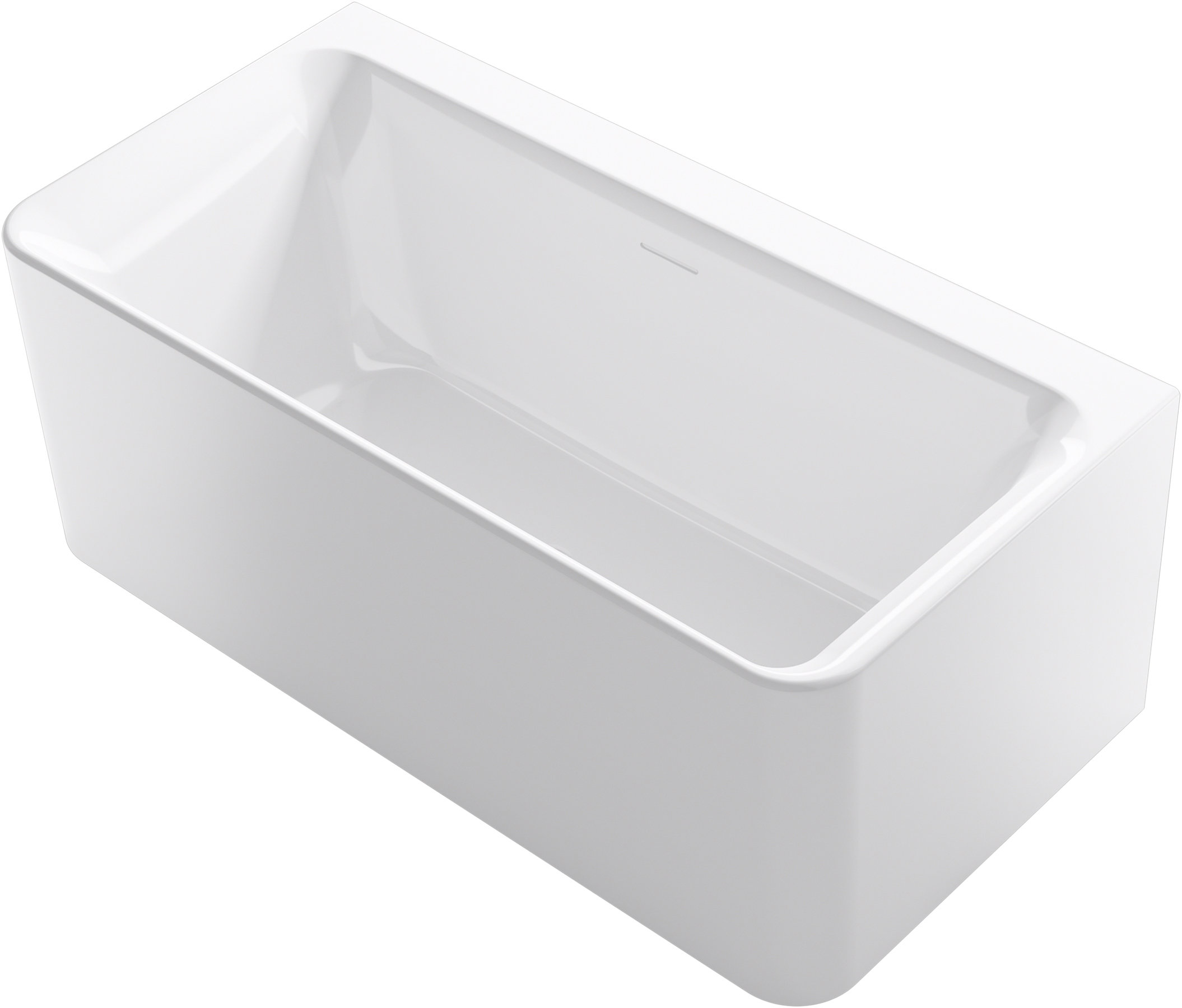 Sterling by Kohler 59" x 30" Freestanding Soaking Bathtub | Perigold